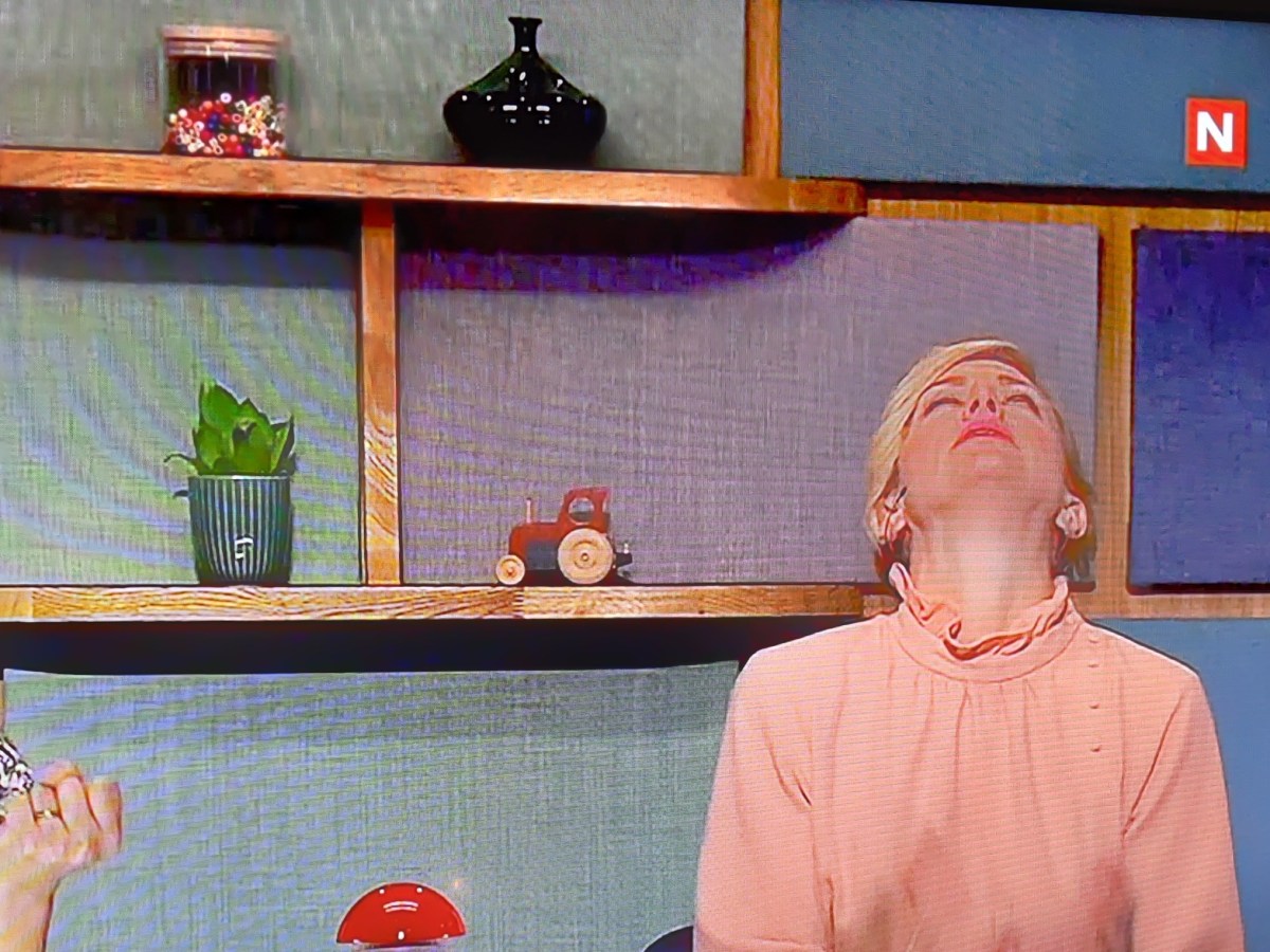 Traktor som scenedekorasjon